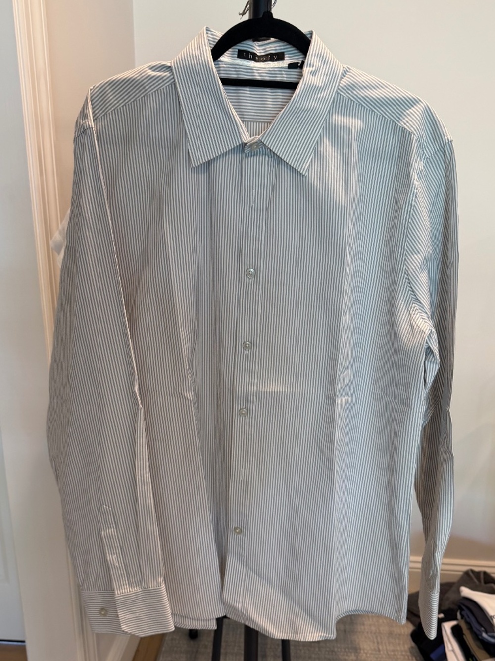 Theory Shirt Mens Buttondown L/S Size XL